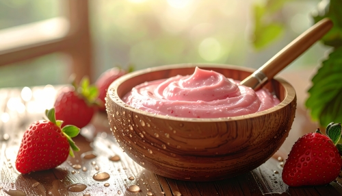Google and TikTok point to DIY curiosity around using strawberries as a natural face mask. 